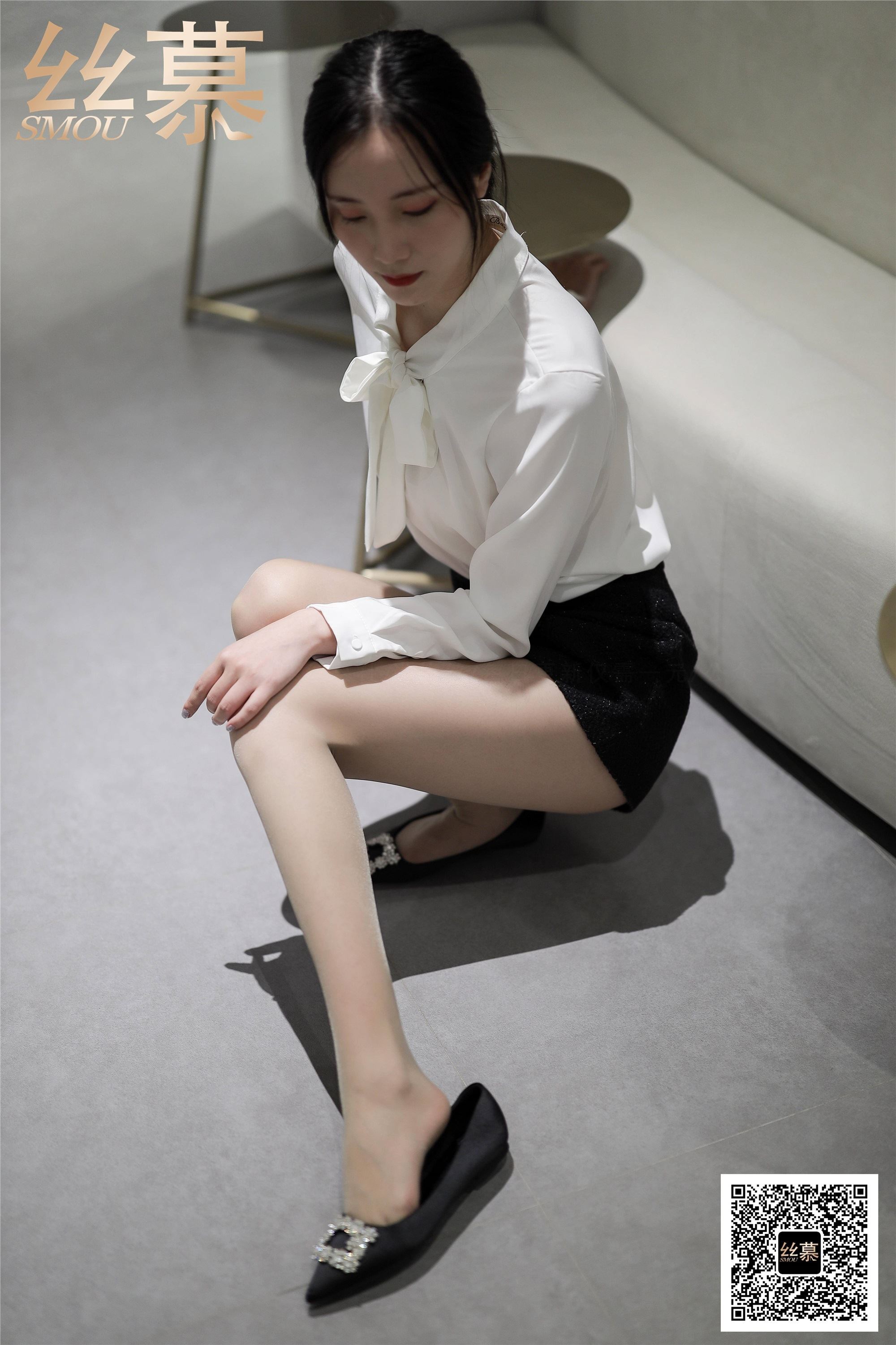 丝慕GIRL 特写集 TX089 紫宁《平底鞋女神》